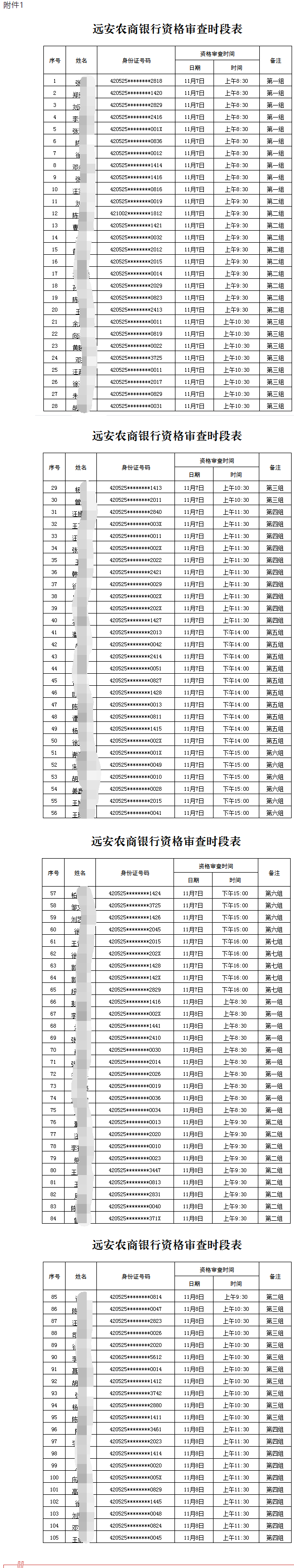 時間段