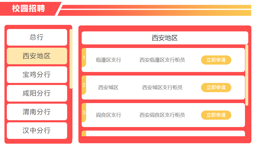 2022長(zhǎng)安銀行校園、社會(huì)招聘公告